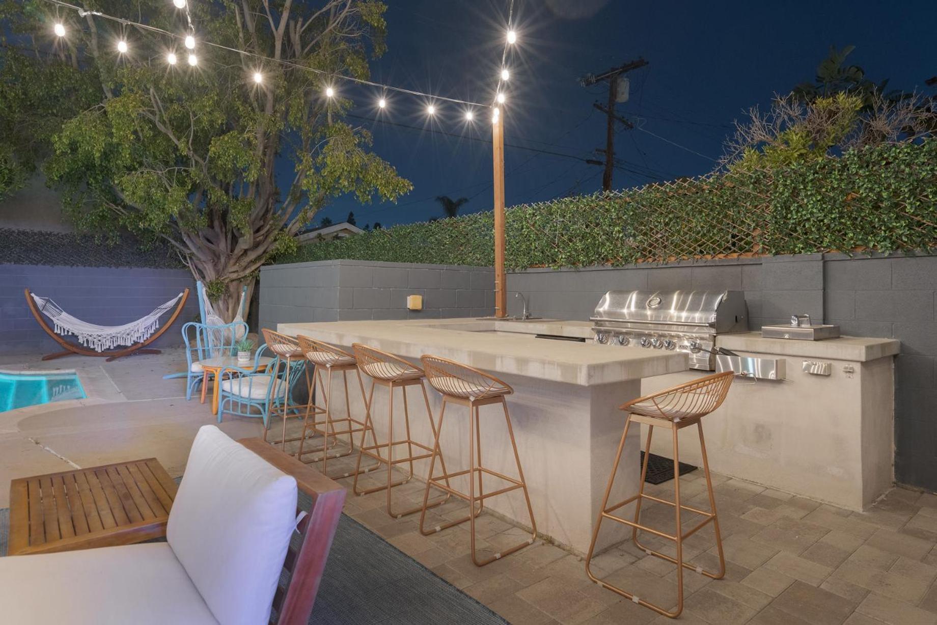 Angel&rose Universal Hollywood Heated Pool House King Bed Hébergement de vacances *